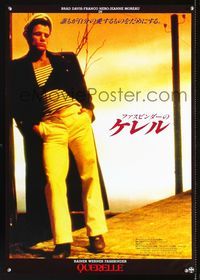 1e397 QUERELLE Japanese movie poster '87 Rainer Werner Fassbinder, Brad Davis in sailor outfit!