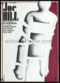 1e487 JOE HILL Polish 23x33 movie poster '71 really cool different artwork by Rene Mulas!