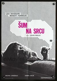 1e111 MURMUR OF THE HEART Yugoslavian movie poster '71 Louis Malle's Le Souffle Au Coeur!