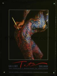 1f155 TATU special poster '84 amazing tattoo body art image by Patricia Brabant!