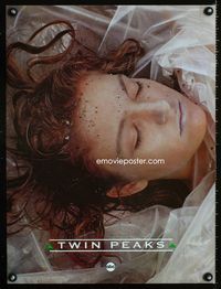 1f160 TWIN PEAKS ABC TV special 18x24 poster '90 David Lynch mystery fantasy series!