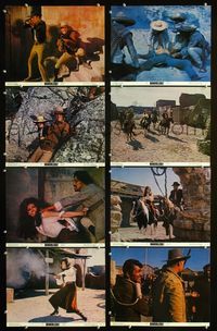 1g121 BANDOLERO 8 color 11x14 movie stills '68 Raquel Welch, Dean Martin, James Stewart