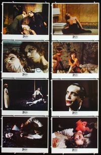 1g096 ANDY WARHOL'S DRACULA 8 LCs '74Morrissey, Dracula cerca sangue di vergine... E mori di sete!!!