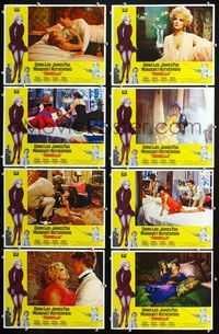 1g104 ARABELLA 8 movie lobby cards '68 James Fox, sexy Virna Lisi, Terry-Thomas, Margaret Rutherford