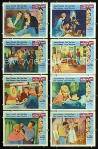 1g106 ART OF LOVE 8 movie lobby cards '65 Dick Van Dyke, Elke Sommer, James Garner, Angie Dickinson