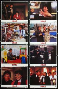 1g107 ARTHUR 2 8 movie lobby cards '88 alcoholic Dudley Moore, Liza Minnelli, John Gielgud