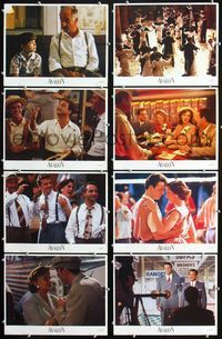 1g111 AVALON 8 movie lobby cards '90 Barry Levinson, immigration!