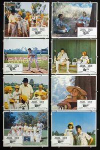 1g118 BAD NEWS BEARS 8 lobby cards '76 little league baseball players Walter Matthau & Tatum O'Neal!