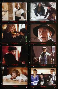 1g035 OMEN 10 movie lobby cards '06 little boy who has the mark of the beast on his forehead!
