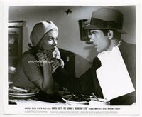 1h037 BONNIE & CLYDE 8x10 movie still '67 Faye Dunaway looks longingly at Warren Beatty!