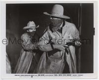 1h051 CAHILL 8x10 movie still '73 who is that masked man, he's John Wayne!