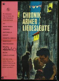 1k003 CHRONICLE OF POOR LOVERS East German '56 Cronache di poveri amanti, Marcello Mastroianni