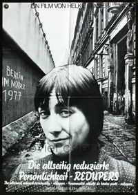 1k091 DIE ALLSEITIG REDUZIERTE PERSONLICHKEIT - REDUPERS German movie poster '78 Helke Sander
