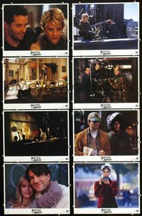 1k450 ADDICTED TO LOVE 8 Spanish/U.S. movie lobby cards '97 Meg Ryan, Matthew Broderick, Kelly Preston