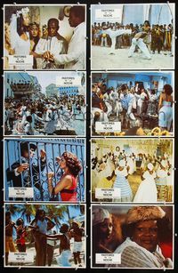 1k457 BAHIA 8 Spanish/U.S. movie lobby cards '75 Marcel Camus' Os Pastores Da Noite!