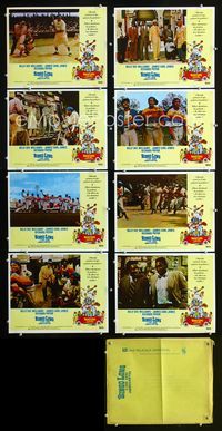 1k294 BINGO LONG 8 Mexican LCs '76 Billy Dee Williams, James Earl Jones, Richard Pryor, baseball!