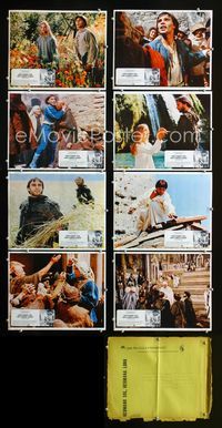 1k300 BROTHER SUN SISTER MOON 8 Mexican movie lobby cards '73 Franco Zeffirelli Italian romance!