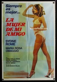 1m118 LOS LOCOS VECINOS DEL 2 DEGREES Argentinean '80 sexiest Sydne Rome in only her underwear!