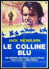 1o015 RIDE IN THE WHIRLWIND Italian one-sheet '78 artwork of Jack Nicholson by man hanged in tree!