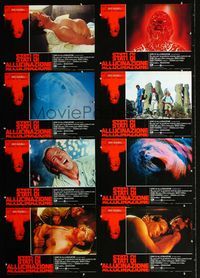 1o159 ALTERED STATES 8 Italian 13x18 photobusta movie posters '80 William Hurt, Paddy Chayefsky