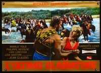 1o044 MESSALINA VS. THE SON OF HERCULES Italian large photobusta '64 Umberto Lenzi, Richard Harrison