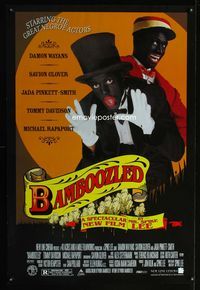 1p031 BAMBOOZLED one-sheet movie poster '00 Spike Lee, Damon Wayans in blackface!