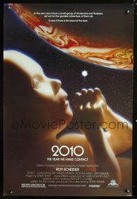 1z004 2010 one-sheet poster '84 the year we make contact, sci-fi sequel to 2001: A Space Odyssey!