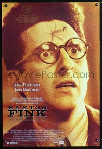 1z050 BARTON FINK one-sheet movie poster '91 Coen Brothers, John Turturro, John Goodman