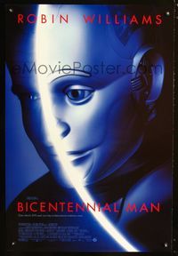 1z073 BICENTENNIAL MAN DS one-sheet poster '99 Robin Williams, Sam Neill, Oliver Platt, Isaac Asimov