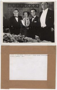 2d001 1935 ACADEMY AWARDS 7.75x9.75 '35 Bette Davis, Frank Capra,Victor McLaglen,Irving G. Thalberg