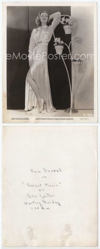 2d207 SWEET MUSIC 8x10 still '35 great full-length image of sexiest Ann Dvorak showing some leg!