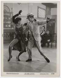 2d037 BAND WAGON 8x10 still '53 great close up image of Fred Astaire dancing with sexy Cyd Charisse!