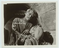 2d104 HAUNTED STRANGLER 8x10 movie still '58 close up of scary Boris Karloff choking girl!