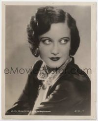 2d126 JOAN CRAWFORD deluxe 8x10 movie still '20s great super young sexy close portrait all made up!
