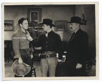 2d178 RENEGADE RANGER 8x10 movie still '38 smiling & laughing George O'Brien has his hat doffed!