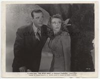 2d239 WOLF MAN 8x10.25 movie still '41 great close up of Lon Chaney Jr. & Evelyn Ankers by tree!