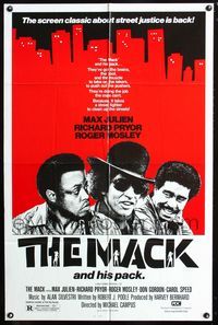2e272 MACK one-sheet movie poster R83 art of Max Julien, Richard Pryor & Roger Mosley!