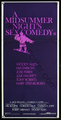 2f305 MIDSUMMER NIGHT'S SEX COMEDY Australian daybill '82 Woody Allen, Mia Farrow, Jose Ferrer