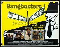 2g576 NORTH AVENUE IRREGULARS half-sheet '79 what these ladies do to the mob is highly irregular!
