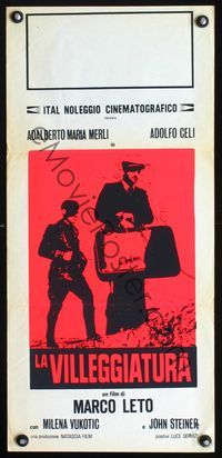 2h658 LA VILLEGGIATURA Italian locandina movie poster '73 Adalberto Maria Merli, Adolfo Celi