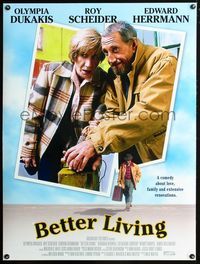 2i051 BETTER LIVING 30x40 movie poster '98 Olympia Dukakis, Roy Scheider, Edward Herrmann