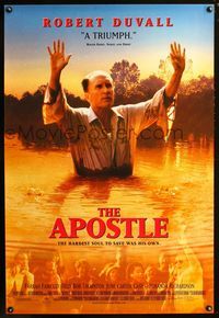 2i026 APOSTLE one-sheet movie poster '98 Robert Duvall, Farrah Fawcett, Billy Bob Thornton