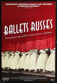 2i033 BALLETS RUSSES one-sheet movie poster '05 Russian exile ballet documentary!