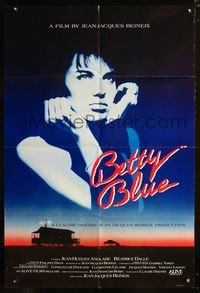 2i052 BETTY BLUE one-sheet movie poster '86 Jean-Jacques Beineix, 37o2 Le Matin