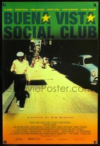 2i080 BUENA VISTA SOCIAL CLUB one-sheet movie poster '99 Wim Wenders, Cuban folk music!