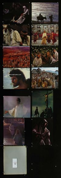 2k023 GREATEST STORY EVER TOLD 12 color Group I 11x14s w/folder '65 Stevens, Max von Sydow as Jesus!