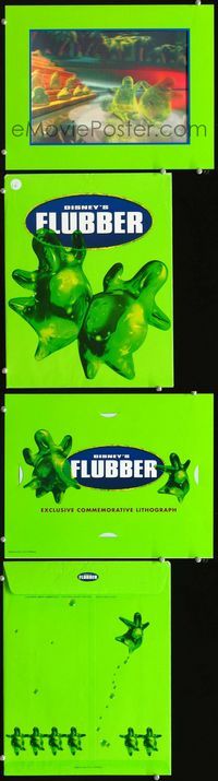 2k028 FLUBBER lenticular still w/envelope '97 Robin Williams, the Flubber dances when it moves!