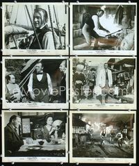 2m301 BARBARIAN & THE GEISHA 6 8x10 movie stills '58 John Huston, John Wayne, Eiko Ando