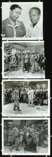 2m353 CABIN IN THE SKY 4 8x10.25 movie stills '43 Lena Horne, Rochester, Ethel Waters