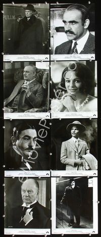 2m015 MURDER ON THE ORIENT EXPRESS 55 8x10 stills '74 Agatha Christie, Albert Finney, Lauren Bacall